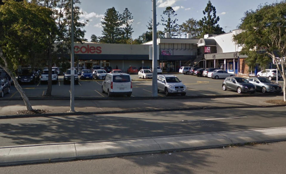 A snake catcher was called to the Everton Park store (pictured is a Google Maps still) to remove the snake.