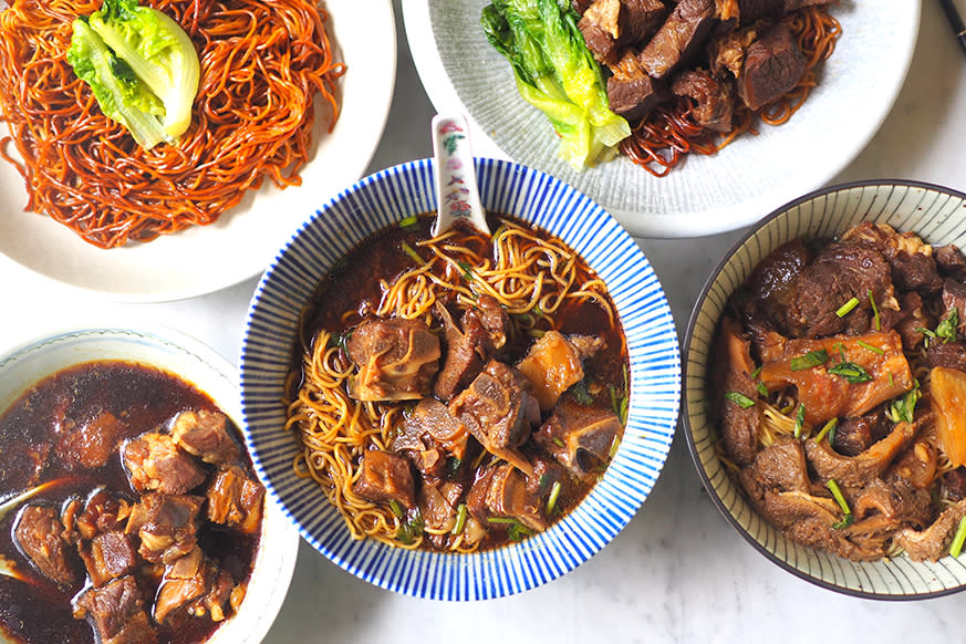 If you love your beef, the braised beef noodles is served with tender chunks of beef and a robust broth with herbs and spices. — Pictures by Lee Khang Yi