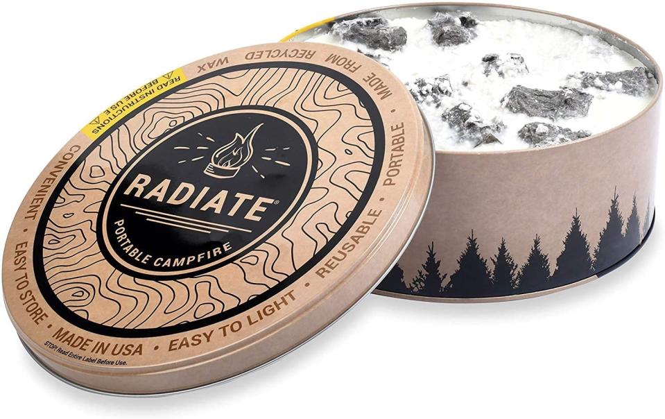 radiate portable campfire, mini fire pits