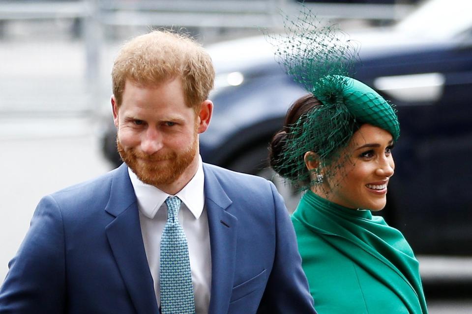 Prince Harry and Meghan (Reuters)