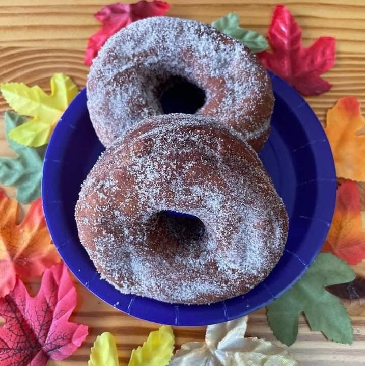 Apple cider doughnuts are gluten free at the specialty bakery Three Wishes in Johnston.