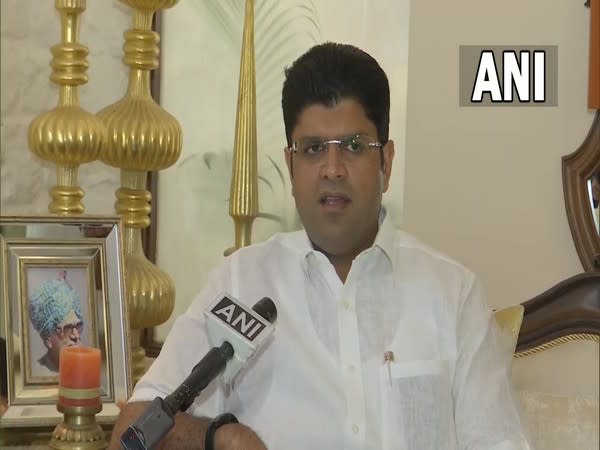 Haryana Dy CM Dushyant Chautala. (Photo/ ANI)