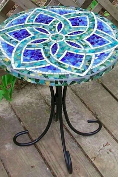 Mesas de mosaicos