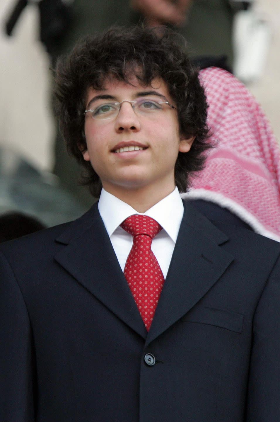 jordanian prince hussein, eldest son of