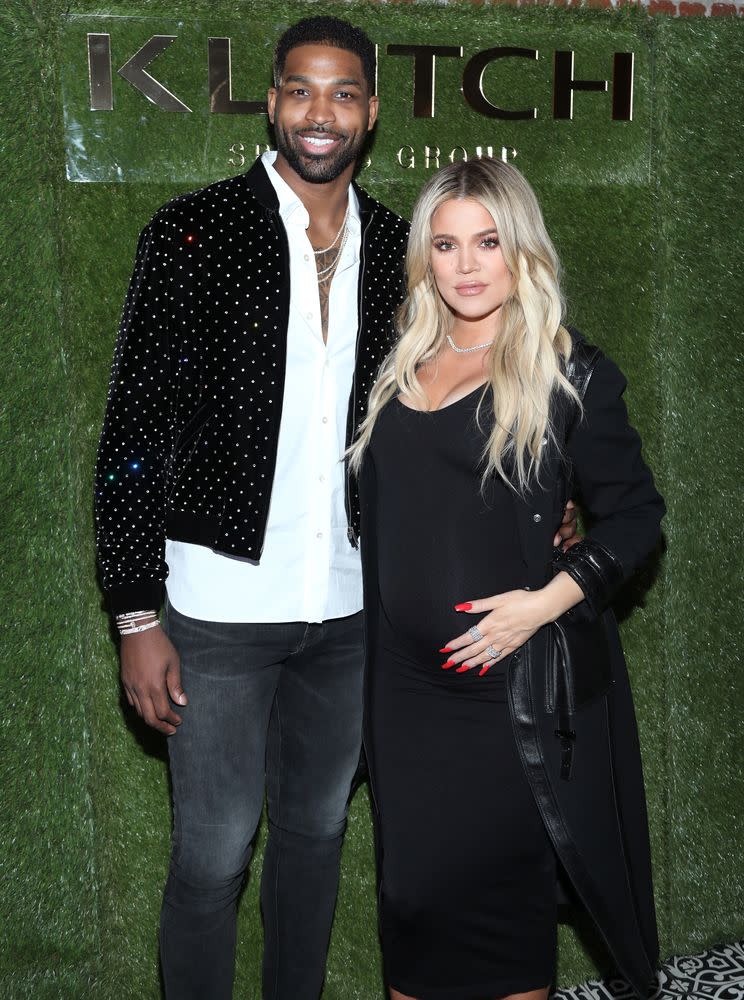 Tristan Thompson and Khloé Kardashian