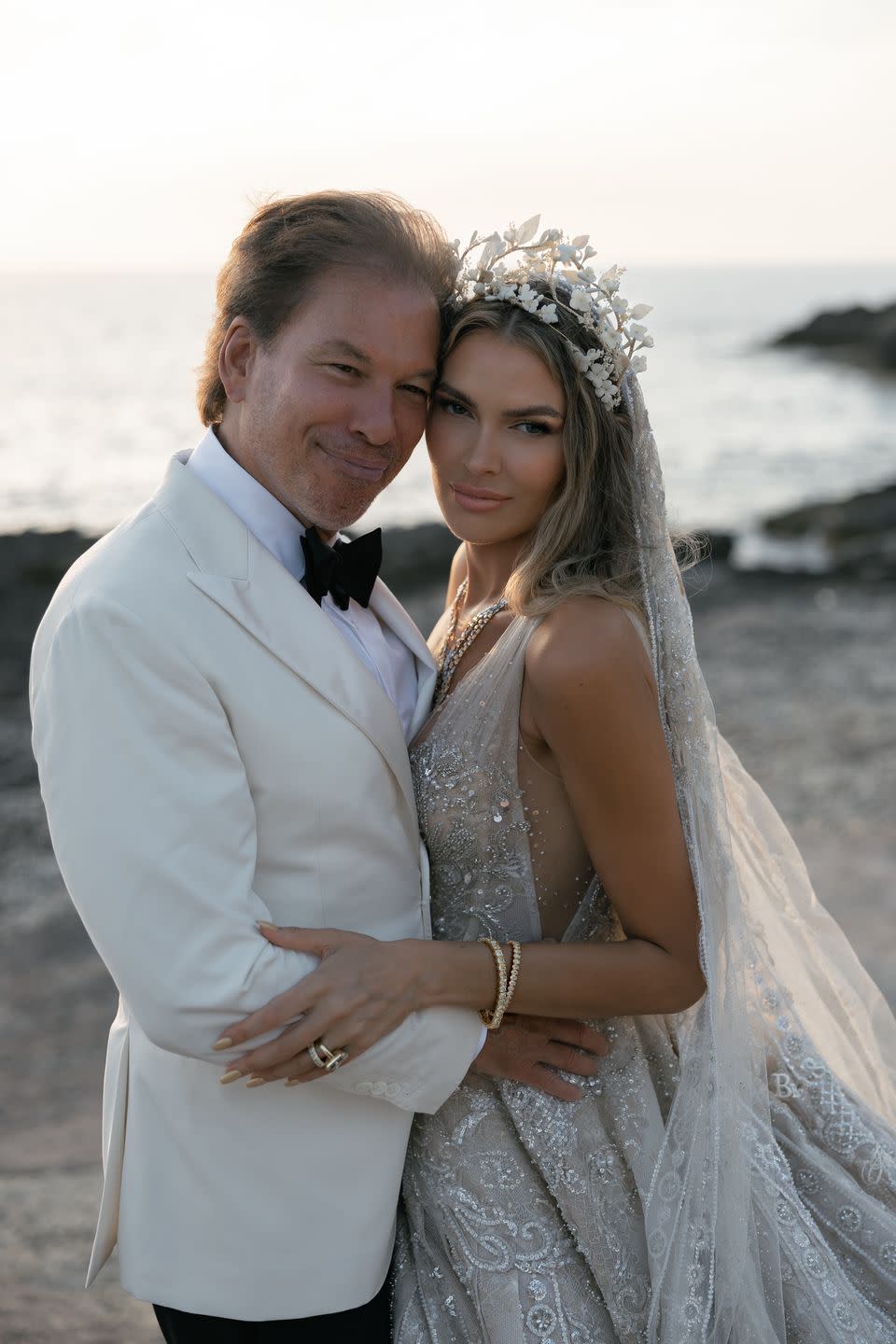 Bella Hunter & Gary Friedman's Shimmering Ibiza Wedding