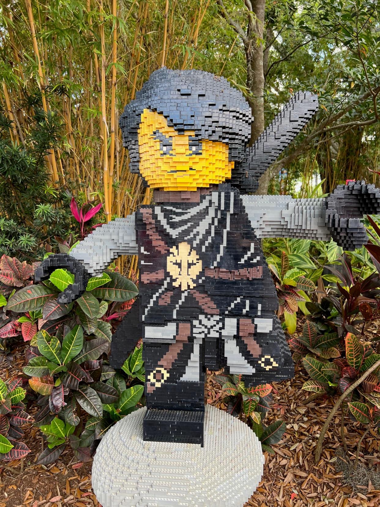 Large LEGO builds are sprinkled throughout LEGOLAND Florida.