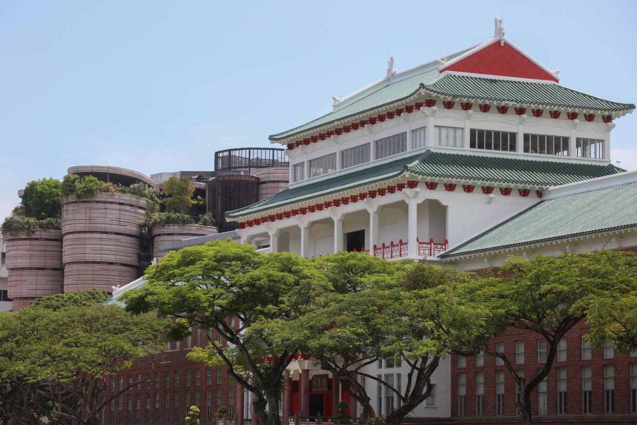 Landmark buildings at Nanyang Technological University. (Yahoo News Singapore file photo)