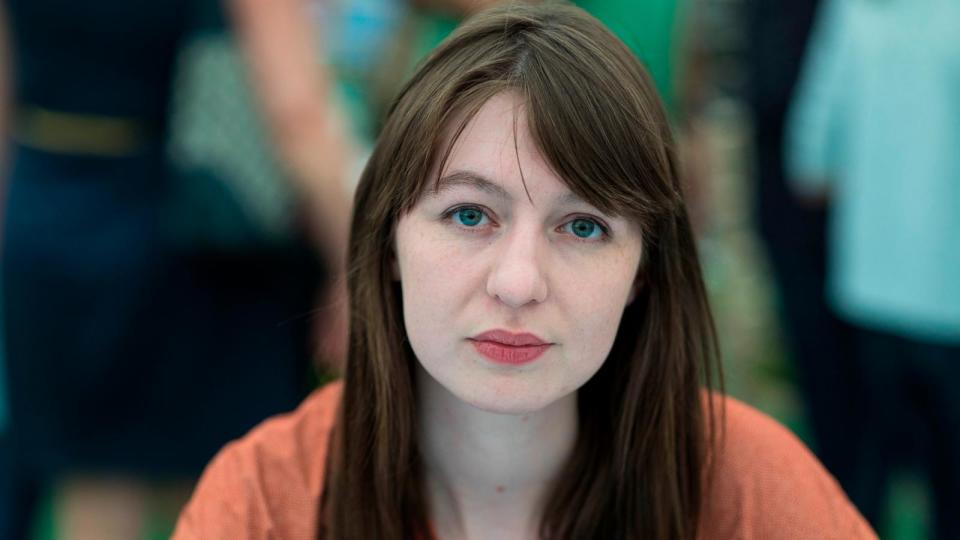 PHOTO: Sally Rooney, novelist, at the Hay Festival, May 28, 2017, in Hay on Wye, United Kingdom.   (David Levenson/Getty Images)