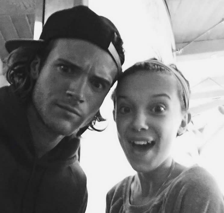 Dougie Poynter Millie Bobby Brown