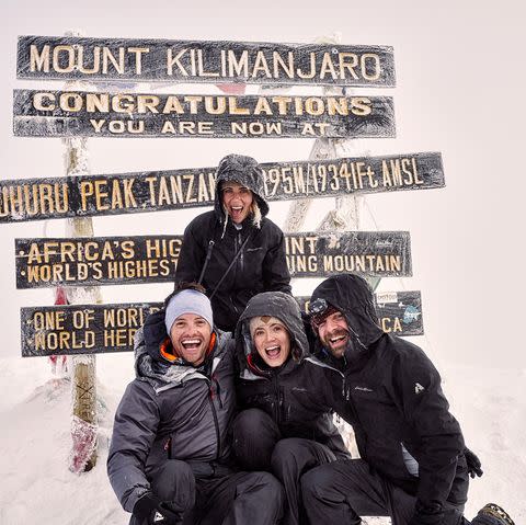 5) March 2018: He and Mandy climbed Mount Kilimanjaro.