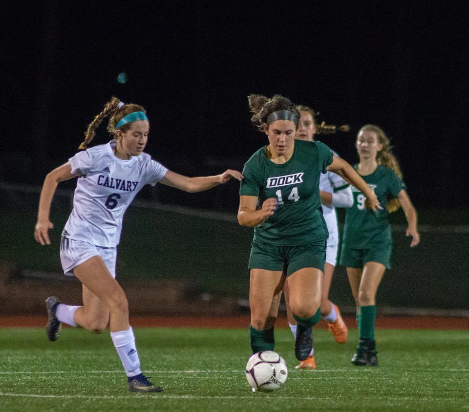 The Dock Mennonite girls soccer team is competing for a PIAA Class 1A Girls Soccer championship this weekend.