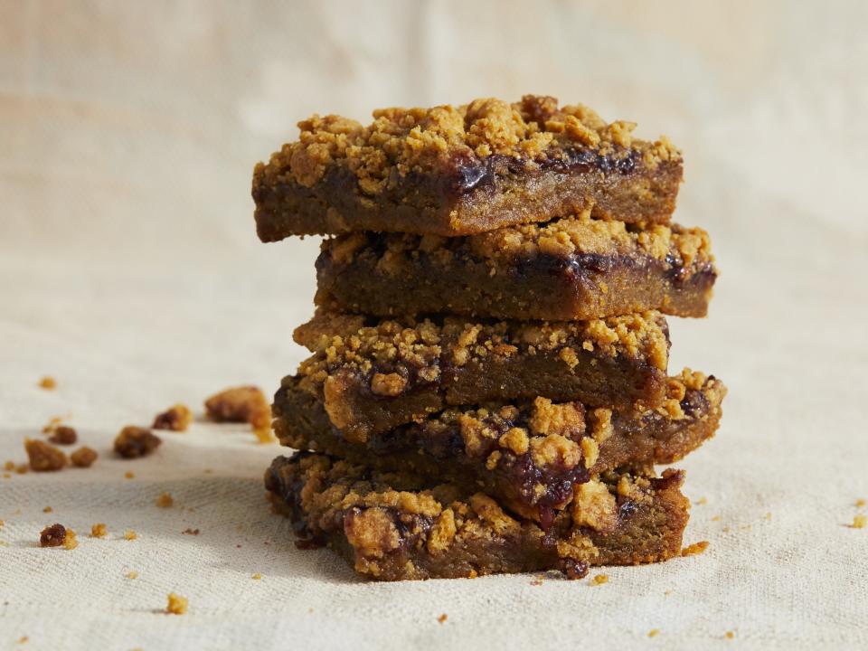 Peanut Butter and Jelly Cookie Bars