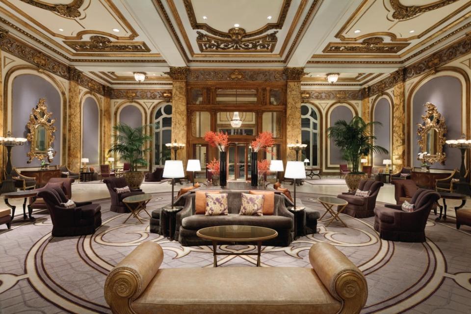 The lobby at Fairmont San Francisco (Fairmont Hotels)