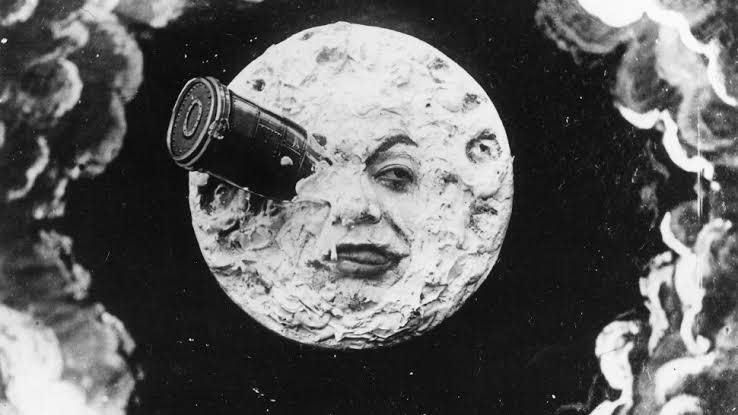 Space travel — 'Le Voyage Dans La Lune,' 1902 