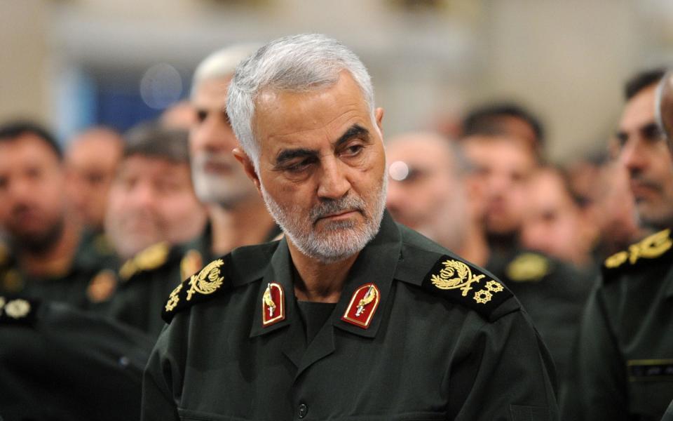 Qassem Soleimani warned Mr Trump Iran would “destroy all that you possess” if a war broke out - Anadolu