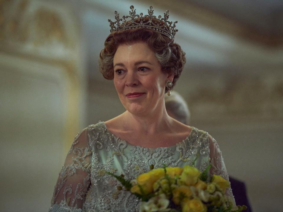 Olivia Colman on season four of "The Crown"