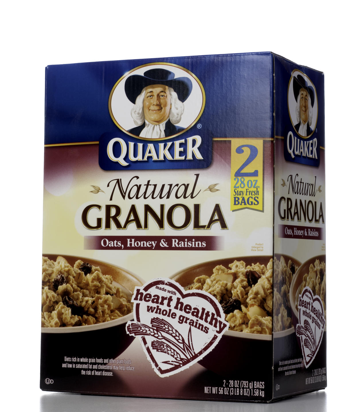 Quaker Natural Granola cereal. (Photo: Getty Images)