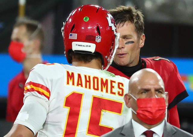 Patrick Mahomes, Tom Brady trade jabs over Salvador Perez-Brett Phillips  Super Bowl LV bet