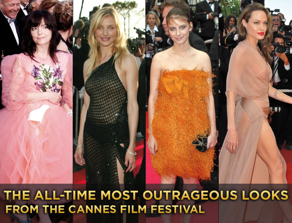 The always glamorous red carpet of the Cannes Film Festival brings out the biggest names and some of the most outrageous fashions. Here is a look back at some of the festival's most inspired looks: