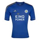 <p>Leicester used a much slimmer invisible model to display their traditional navy blue. </p>