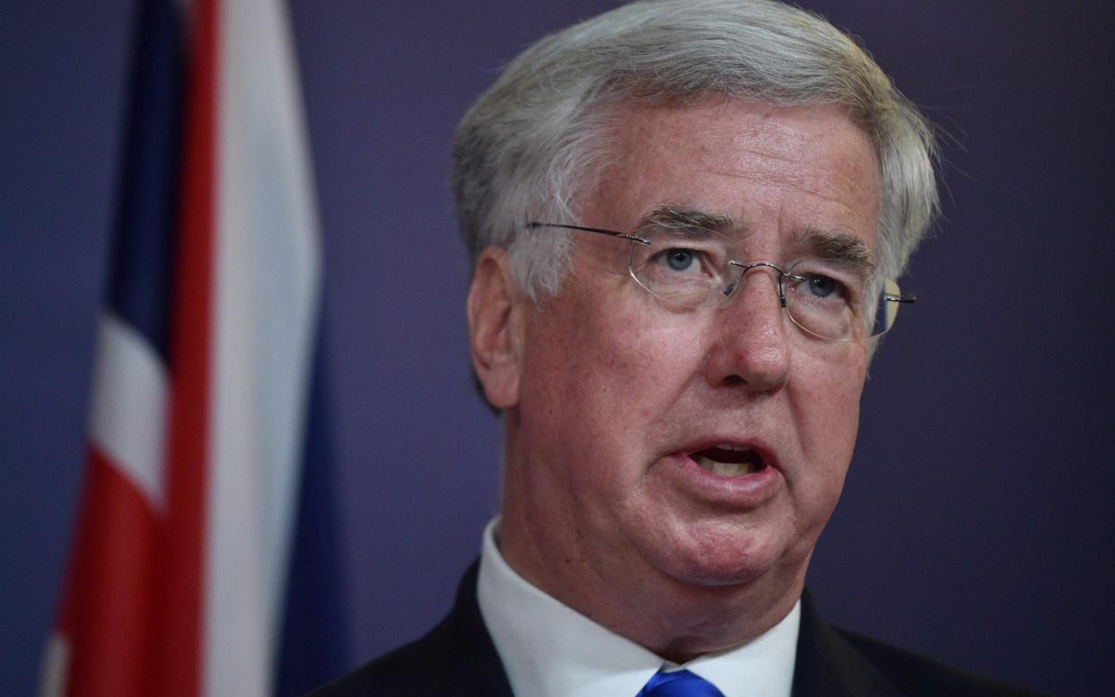 Sir Michael Fallon has quit as Defence Secretary - AFP