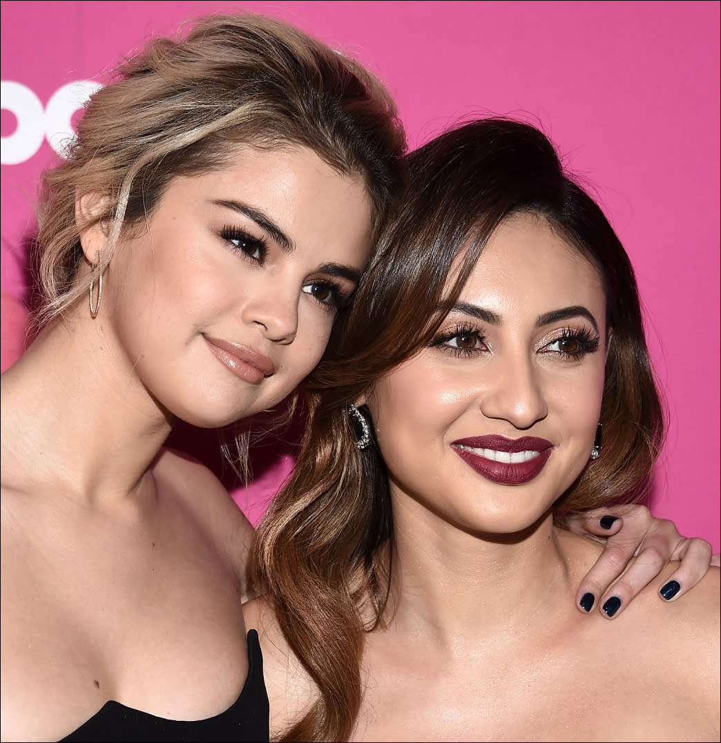  Selena Gomez and Francia Raisa. 