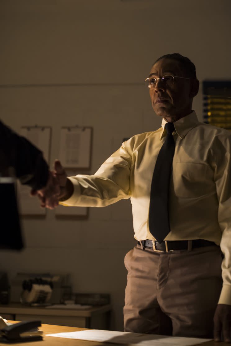 Giancarlo Esposito as Gustavo 