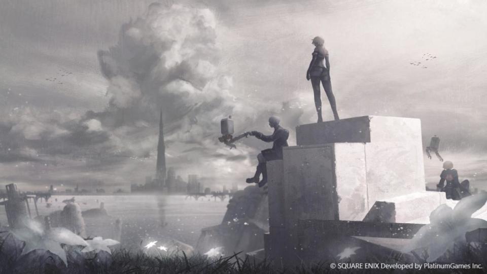 PlatinumGames celebró el 7.º aniversario de NieR:Automata con estas fabulosas ilustraciones