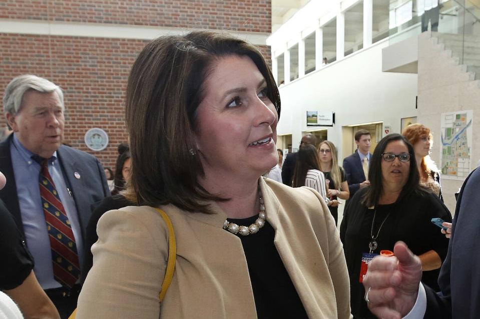 Kristina Lawson, president of the California medical board is seen on April 25, 2016,