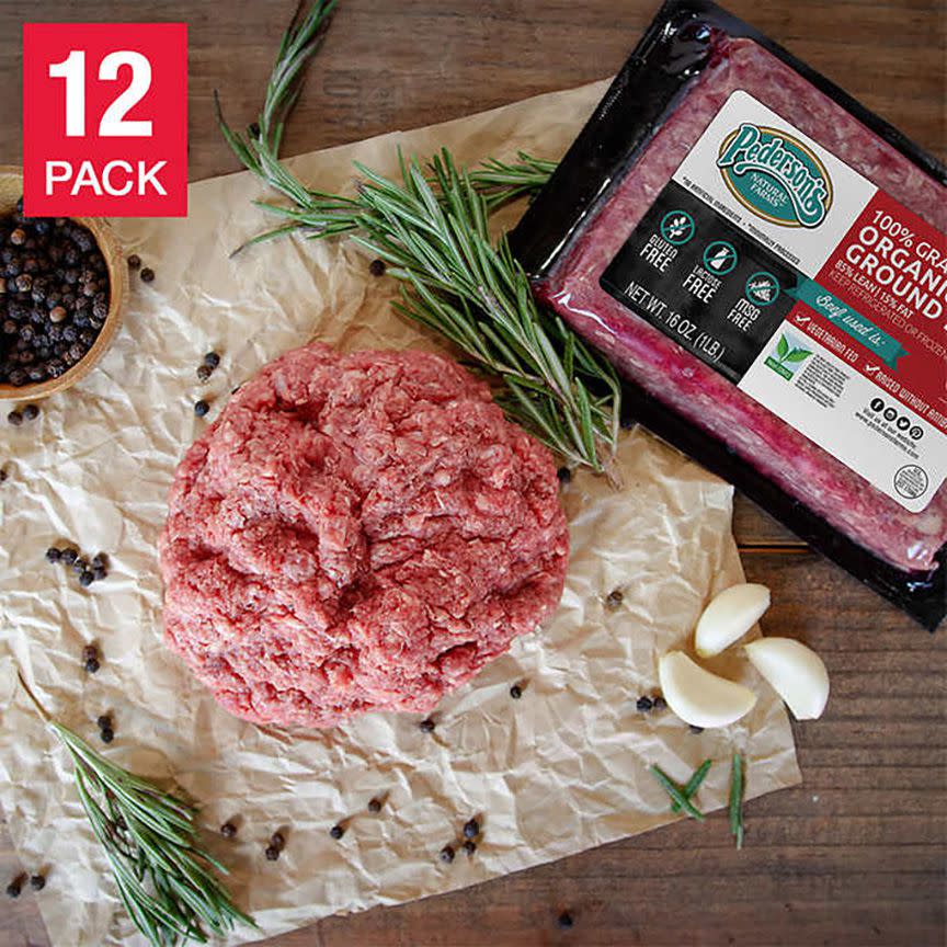 Pederson Natural Farms 100% Grass Fed Organic Ground Beef