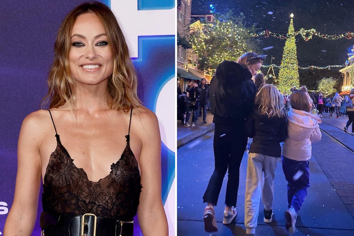 Olivia Wilde Shares Peek at Magical Holiday Disneyland Trip with Son Otis and Daughter Daisy