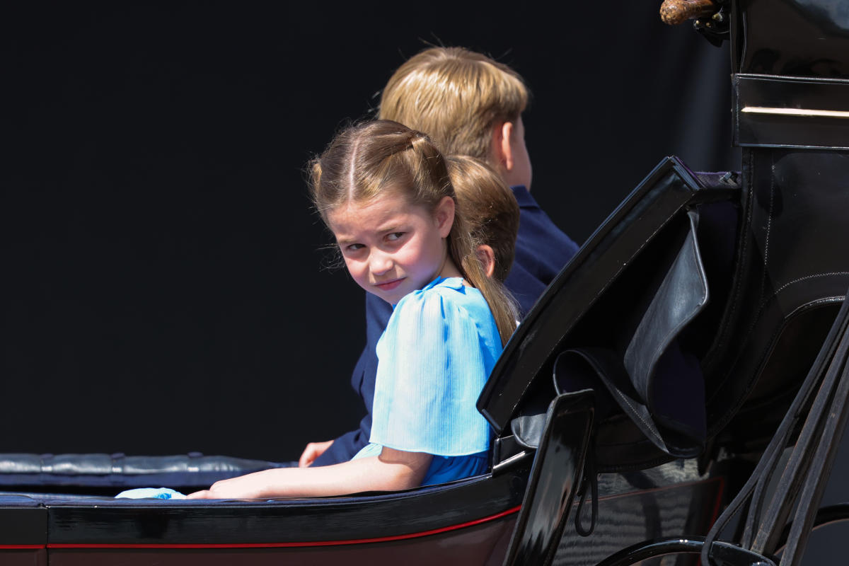 Princess Charlotte Trooping the Colour Dress Platinum Jubilee