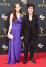 <p>Stephanie Allynne and Tig Notaro arrives at the 68th Emmy Awards at the Microsoft Theater on September 18, 2016 in Los Angeles, Calif. (Photo by Getty Images)</p>