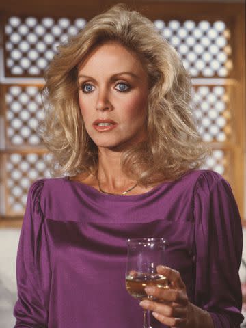 <p>CBS Photo Archive/Getty</p> Donna Mills in 'Knots Landing'.