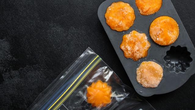 When Freezing Sweet Potatoes, Preserve Their Bright Color With