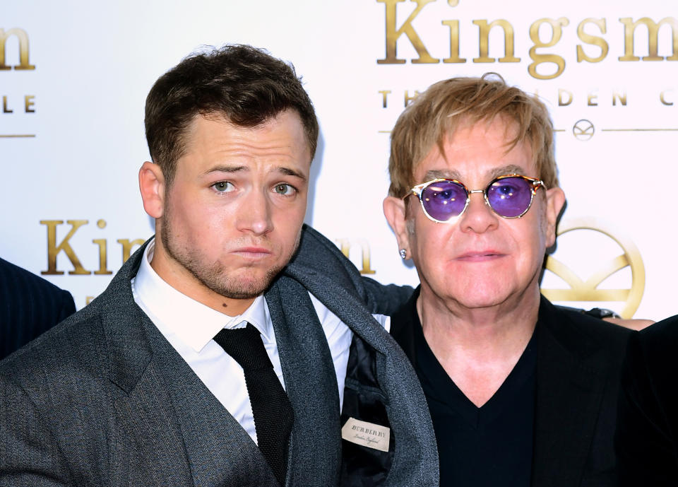 <p>The Kingsman star charts Sir Elton’s rise to international stardom.</p>