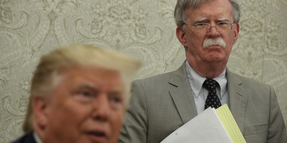 donald trump john bolton