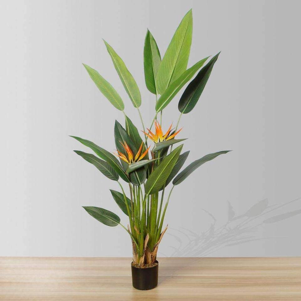 Artificial Bird Of Paradise Potted Plant