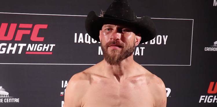 Donald Cowboy Cerrone UFC Ottawa post scrum