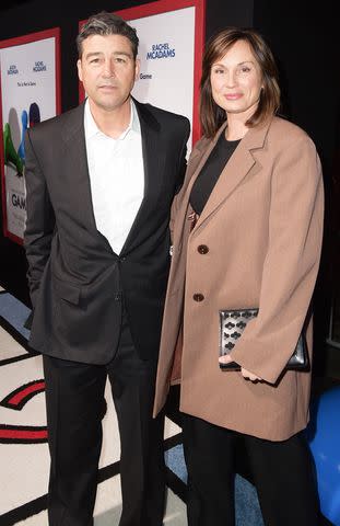 <p>Kevin Winter/Getty</p> Kyle Chandler and Kathryn Chandler attend the premiere of ' "Game Night" February 21, 2018 in Hollywood, California.