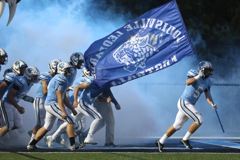 Notre Dame-Cathedral Latin at Louisville High School Football; First Round Playoff Game; Friday, Oct. 9, 2020. 