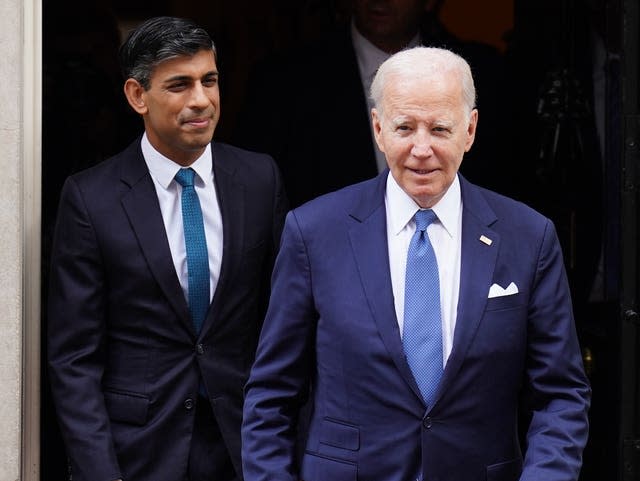 Sunak and Biden