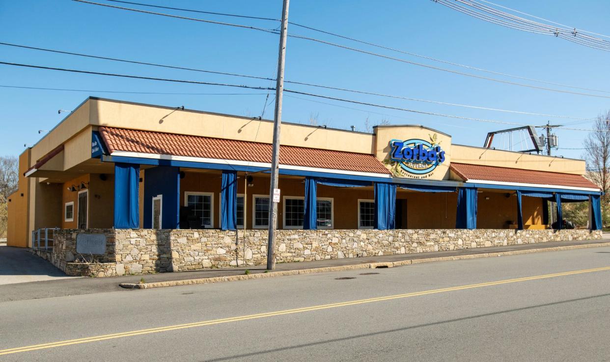 The former Zorba’s Taverna on Stafford Street in Worcester.