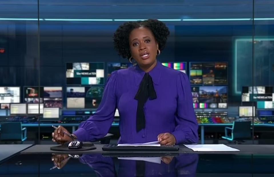 Omaar’s colleague Charlene White revealed the ITV News team have been checking in on the presenter constantly (ITV)