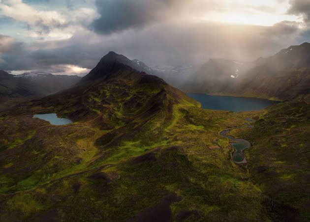 15 images de l’Islande filmées par un drone