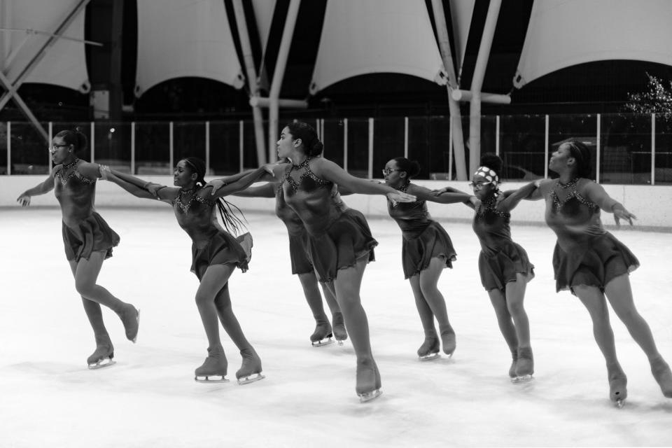 Flo Ngala Captured Black Ice Skaters Beautifully