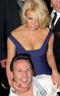 Jessica Simpson and Harland Williams at after-party for the LA premiere of Lionsgate Films' Employee of the Month