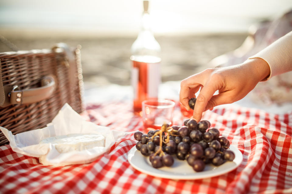 Bring a refined touch to your picnic with Kim Crawford Rosè. Photo: Getty