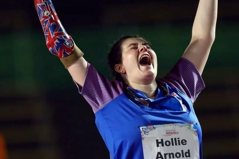 Hollie Arnold has won the World Javelin title at the Kobe World Championships -Credit:Instagram
